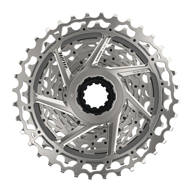 SRAM XG-1250 12 SPEED RIVAL CASSETTE 10-30T D1 in SILVER-1